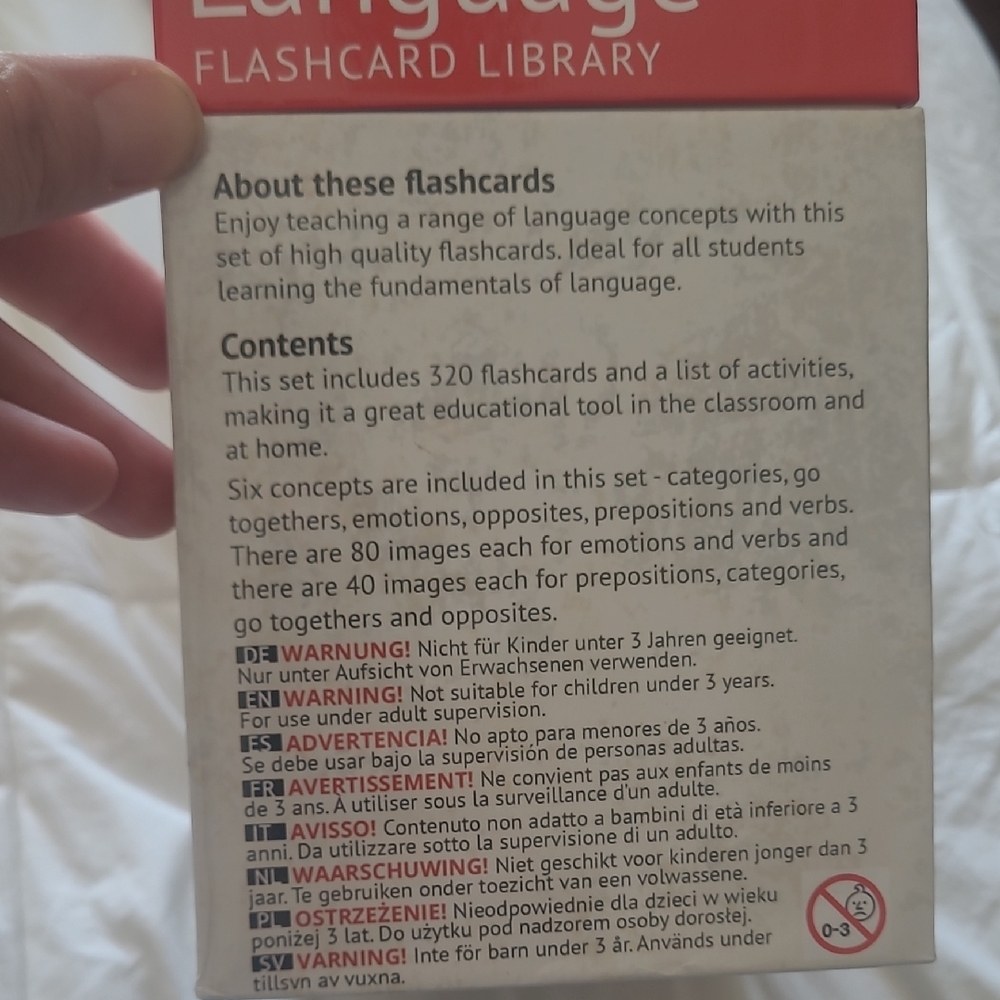 Educational Flashcards Set - Picture 2 of 3